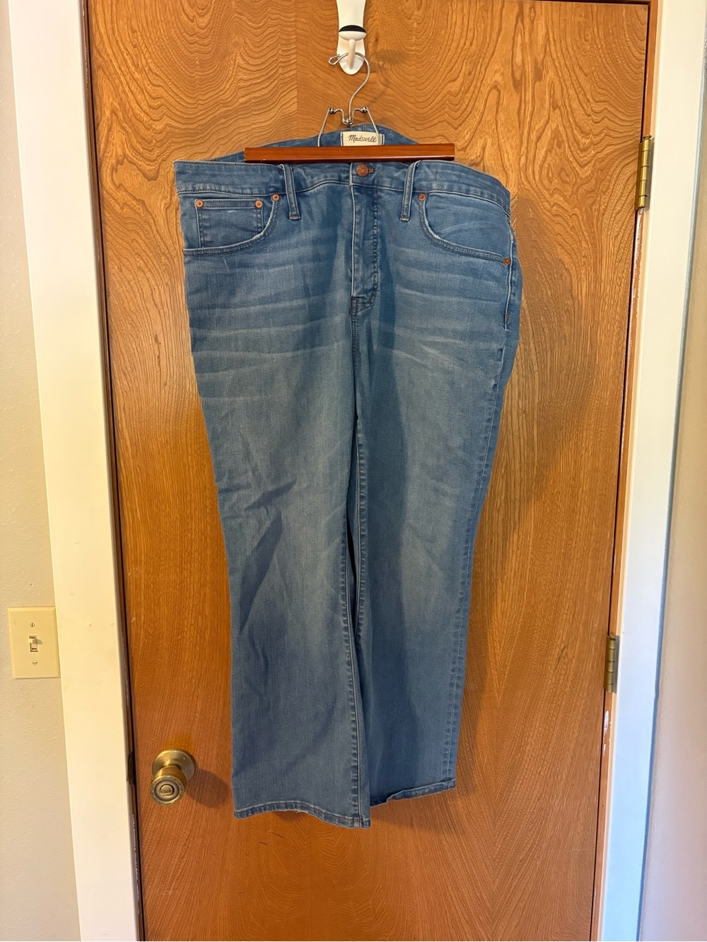 Madewell Cropped Bootcut Jeans